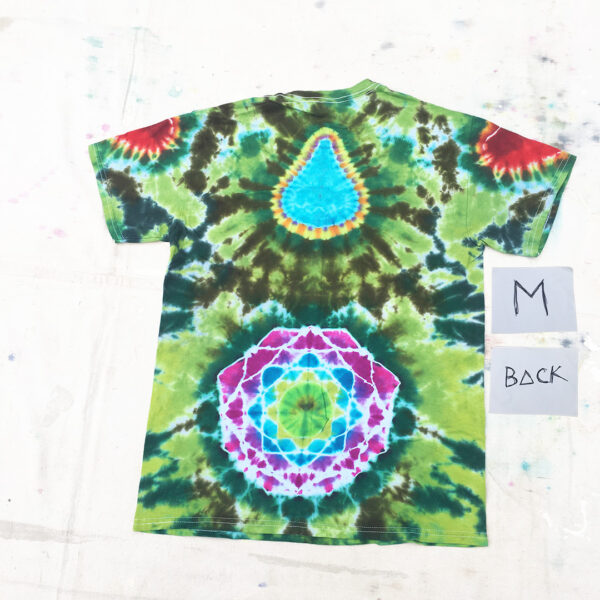 "Too Much Too Fast" Hand-made Tie Dyed T-Shirt - Image 2