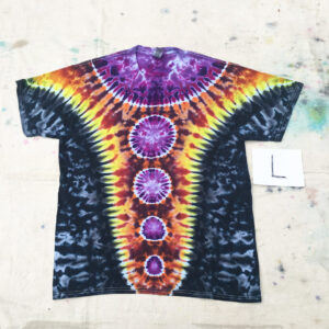 “Purple Planets” Hand-made Tie Dyed T-Shirt