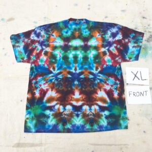 "Three of a Perfect Pair" Hand-made Tie Dyed T-Shirt