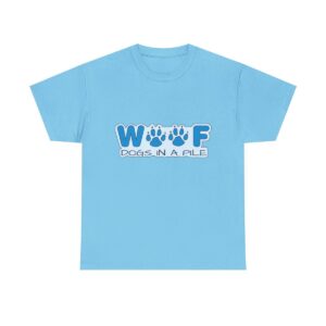 "WOOF" Unisex Heavy Cotton Tee