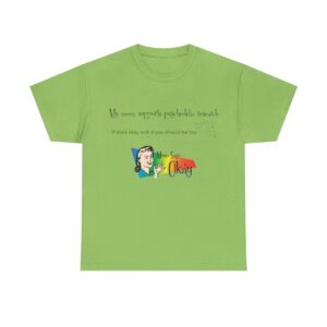 My Mom Supports Psychedelic Research Unisex Heavy Cotton Tee
